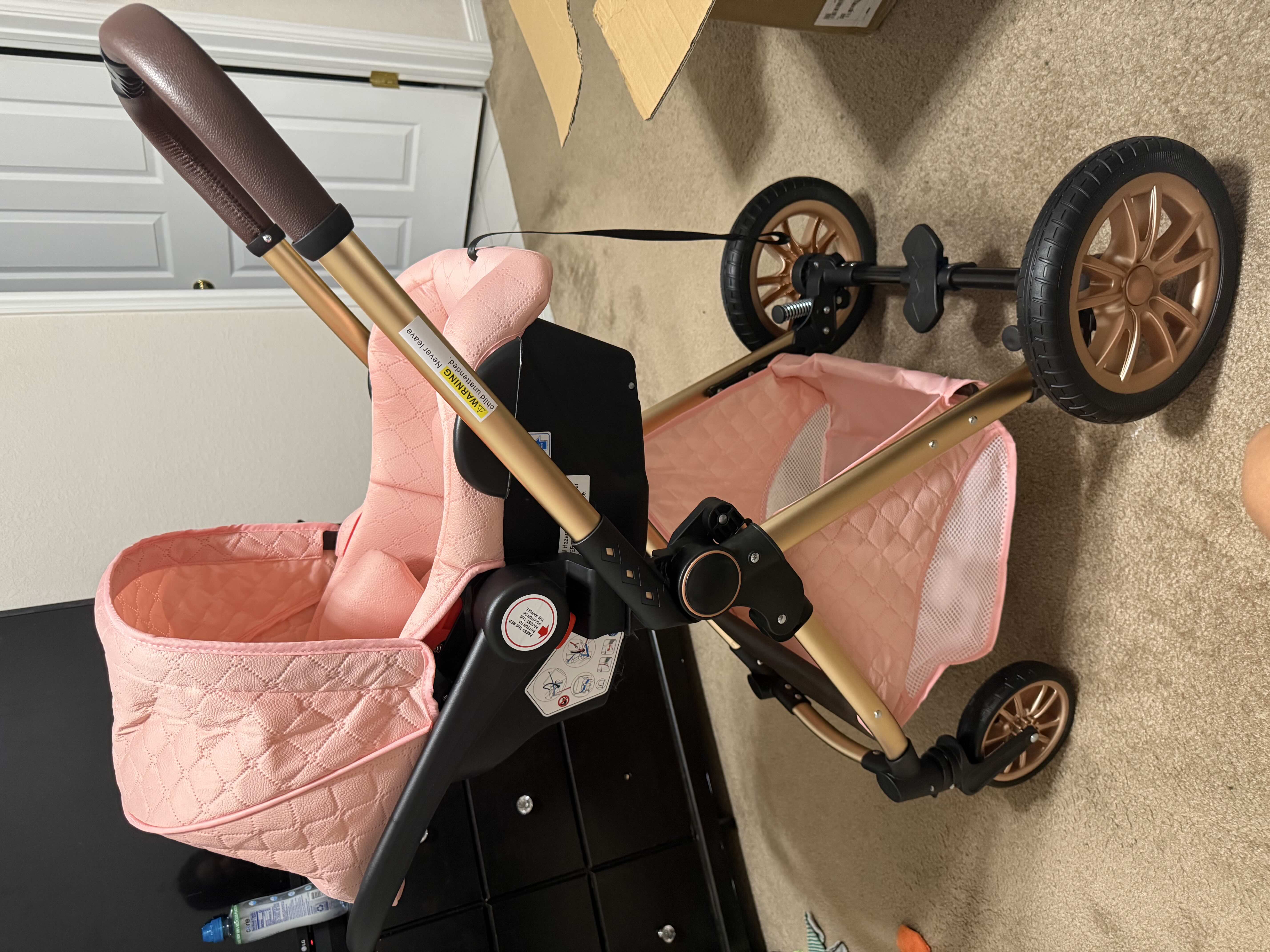 I love this car seat and stroller duo!!! Came very fast an had no delivery issues or delay! No damage, great quality! Came with all the attachments and added free essentials, was easy to assemble with no needed extra tools! I HIGHLY RECOMMEND! Was worth every dollar!